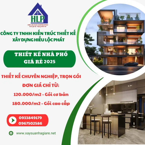 THIẾT KẾ NHÀ PHỐ