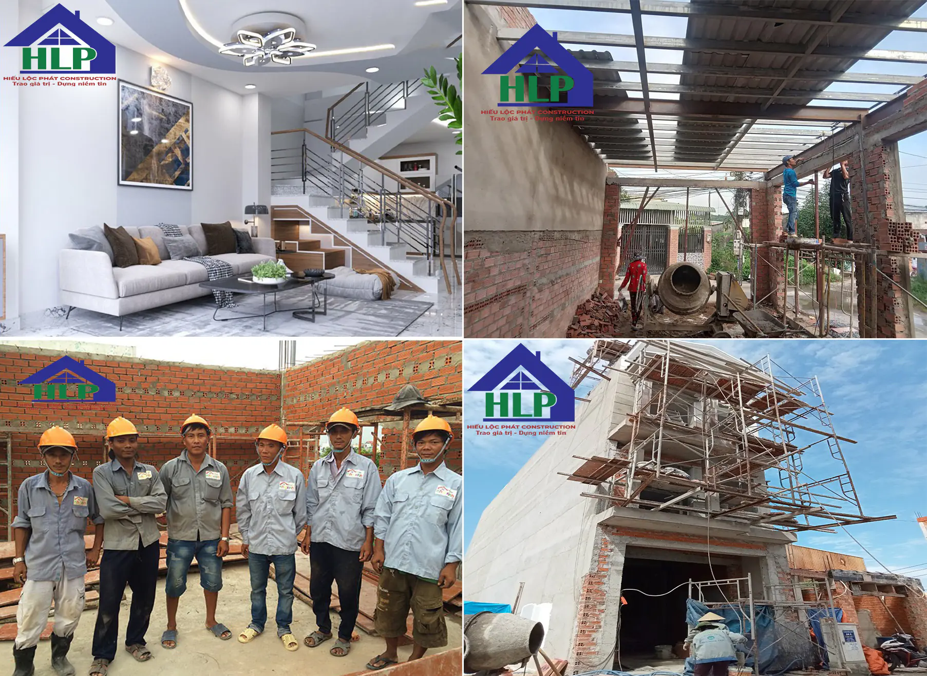 Dịch vụ xây thô uy tín chuyên nghiệp