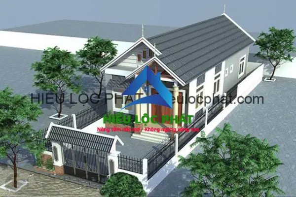 thiết kế nh&agrave; ống cấp 4